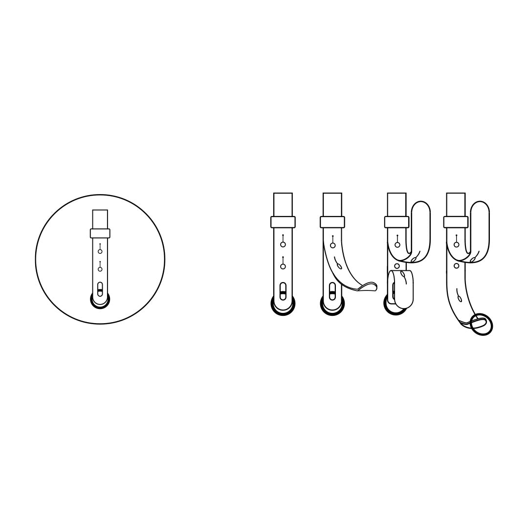 Strap 09 - Anclaje Double Ring